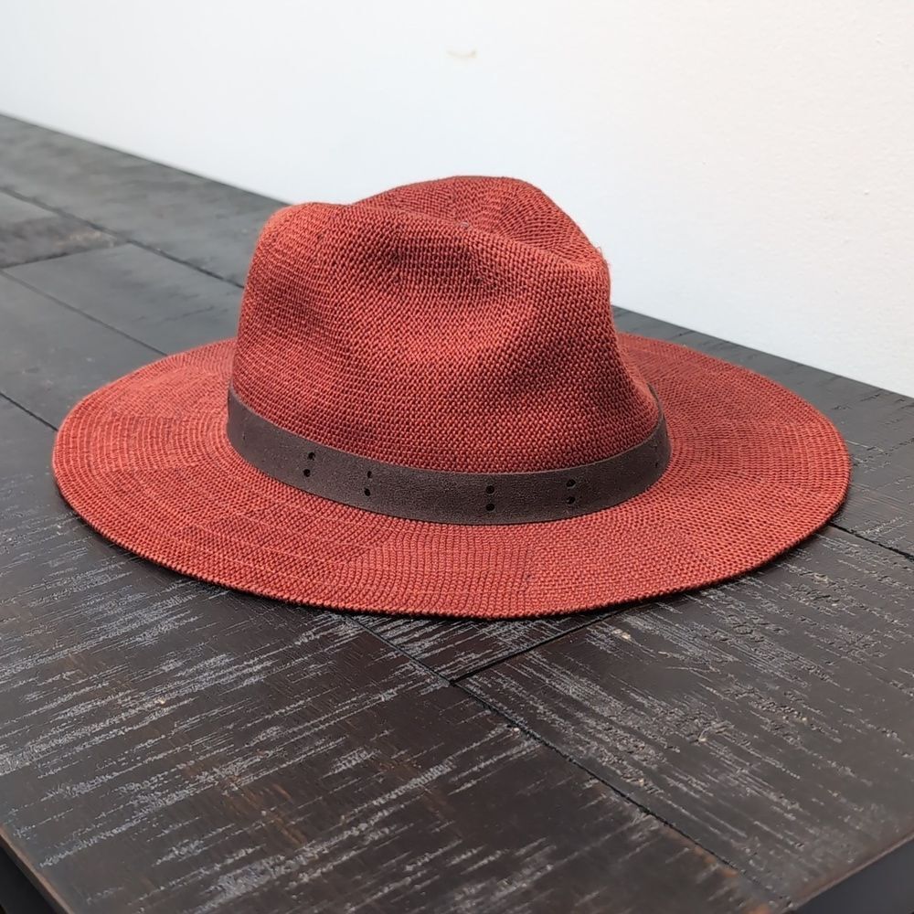 Orvis Packable Knit Adventure Hat -Rust Color